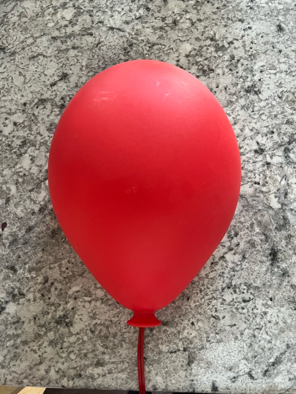 Vintage IKEA Dromminge Red Balloon Wall Lamp Plug in Art